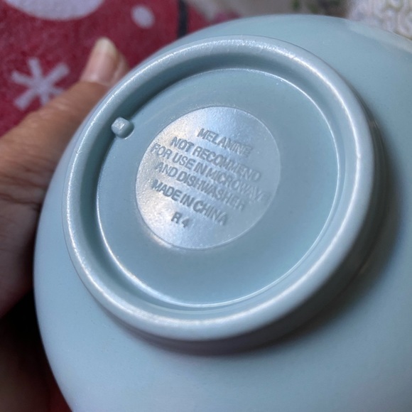 Vintage Melmac Blue 5 Piece Nesting Measuring Cups - Bowls Set - Picture 3 of 5